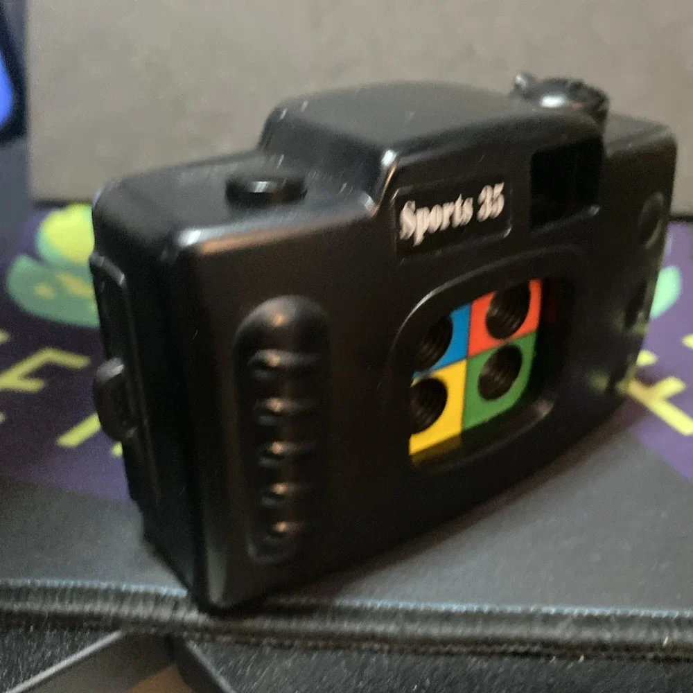 35 MM Film Camera Sports Quad 4 lenses multi-shot capture B2